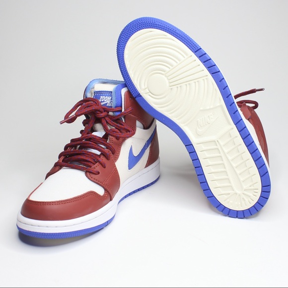 ♦️SOLD♦️AUTHENTIC NIKE AIR JORDAN 1 ZOOM CMFT TEAM RED - Picture 5 of 6